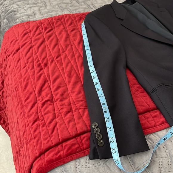 Ralph Lauren Chaps blk mens blazer jacket excellent condition - Picture 9 of 11